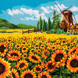 Trimits Counted Cross Stitch Kit, Extra Large - Autumn Fields