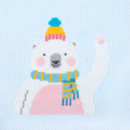Trimits Counted Cross Stitch Kit Mini: Polar Bear