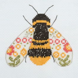 Trimits Counted Cross Stitch Kit, Mini: Bee