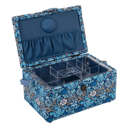 Hobby Gift Medium Sewing Box - Woodblock Floral