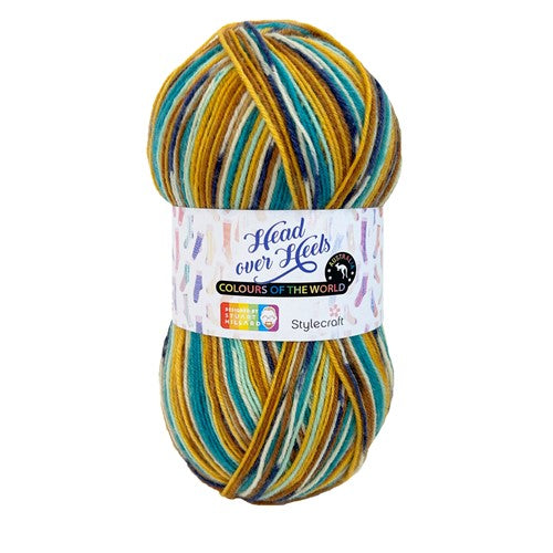 Stylecraft Head Over Heels Colours of The World Australia
