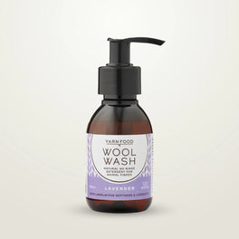 Yarn Food - No Rinse  Wool Wash - Lavender 100ml Bottle