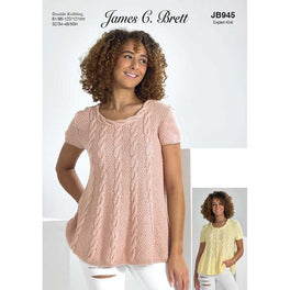 Sweaters in James C Brett Its Pure Cotton Dk