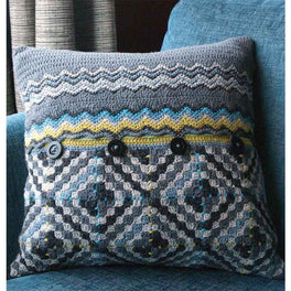 Gladsmuir Crochet Cushion Cover Pattern by Janie Crow - Digital Version