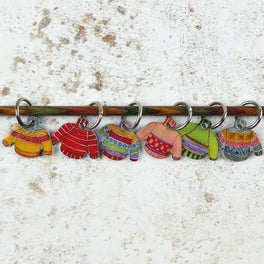 Emma Ball - Woolly Jumper  Six Stitch Markers
