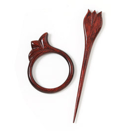 Knitpro Symfonie Flora Shawl Pin - Tulip