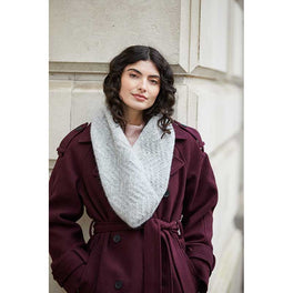 Kayla Snood & Scarf in Mode Softest Alpaca - MIP73-M