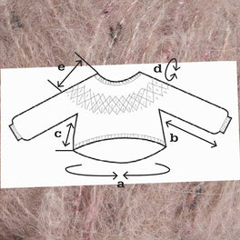 Love Note Sweater by Tin Can Knits in Rowan Fine Tweed Haze - Linen
