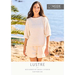 Lustre Top in Mode at Rowan Cotton Dk - MIP100