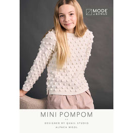 Mini Pompom Jumper in Mode at Rowan Alpaca Wool - Digital Version MIP119