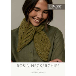 Rosin Neckerchief in Mode at Rowan Softest Alpaca - MIP126