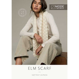Elm Crochet Scarf in Mode at Rowan Softest Alpaca - MIP129