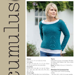 Modora Pullover in Fyberspates Cumulus - Digital Pattern