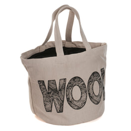 Hobbygift Bucket Bag - Wool Logo