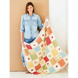 Love Letters to Autumn Blanket CAL in Stylecraft Special Dk by Anita Gibney - Misty Moors