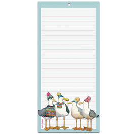 Emma Ball Magnetic Pad - Seagulls in Beanies
