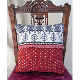 Norwegian Wood Fairisle Cushion Cover Pattern by Janie Crow - Digital Version