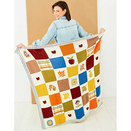 Love Letters to Autumn Blanket CAL in Stylecraft Naturals Pure Wool by Anita Gibney - Original
