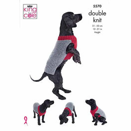 Dog Coats in King Cole Dk