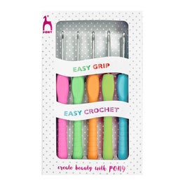 Pony 5 Easy Grip Crochet Hooks