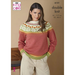 Sweaters knitted in King Cole Merino Blend DK