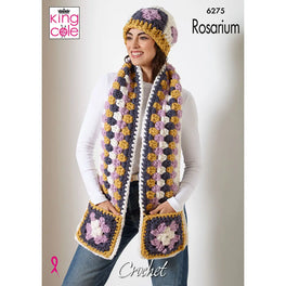 Accessories Crocheted in King Cole Rosarium Mega Chunky