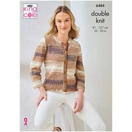 Top & Cardigan in King Cole Beaches Dk