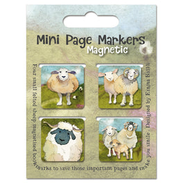 Emma Ball Mini Page Markers - Felted Sheep