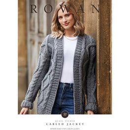Cabled Jacket in Rowan Big Wool - Digital Version RTP008-00003