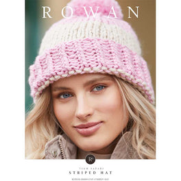 Striped Hat in Rowan Big Wool - Digital Version RTP008-00009