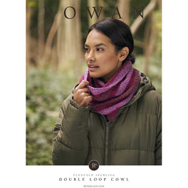 Double Loop Cowl in Rowan Kidsilk Haze and Felted Tweed - Digital Version RTP009-0003