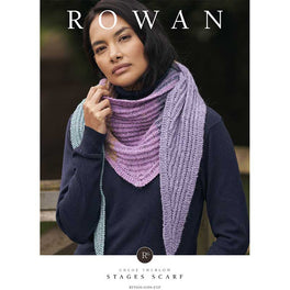 Stages Scarf in Rowan Kidsilk Haze and Felted Tweed - Digital Version RTP009-0009