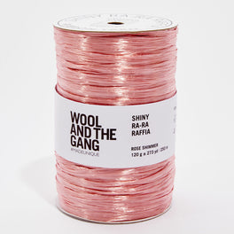 Wool And The Gang Shiny Ra-Ra Raffia Ribbon Yarn