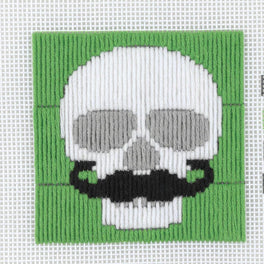 Anchor 1st Kit - Skull with Mustache Long Stitch