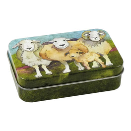 Emma Ball Rectangular Tin- Felted Sheep