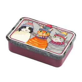 Emma Ball Cats in Hats Pocket Tin