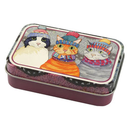 Emma Ball Cats in Hats Mini Tin