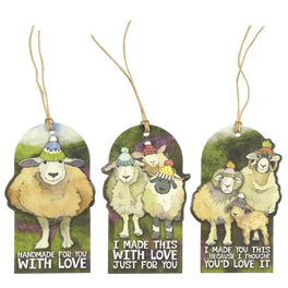 Emma Ball Crafting Tags - Happy Sheep