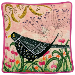 Flights of Fancy Blackbird - Bothy Threads Tapestry