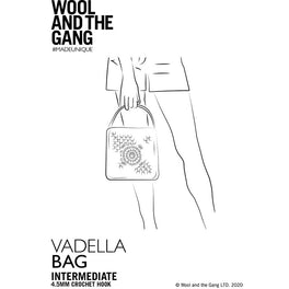 Free Download - Vadella Bag in Wool and the Gang Ra-Ra Raffia