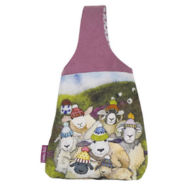 Emma Ball Small Wrist Bag - Happy sheep