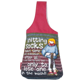 Emma Ball Small Wrist Bag - Sock Knitters