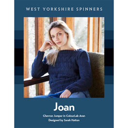 Joan Chevron Jumper in West Yorkshire Spinners ColourLab Aran - Digital Version WYS1000526