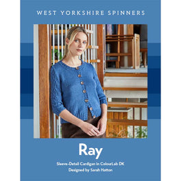 Ray Sleeve Detail Cardigan in West Yorkshire Spinners ColourLab Dk