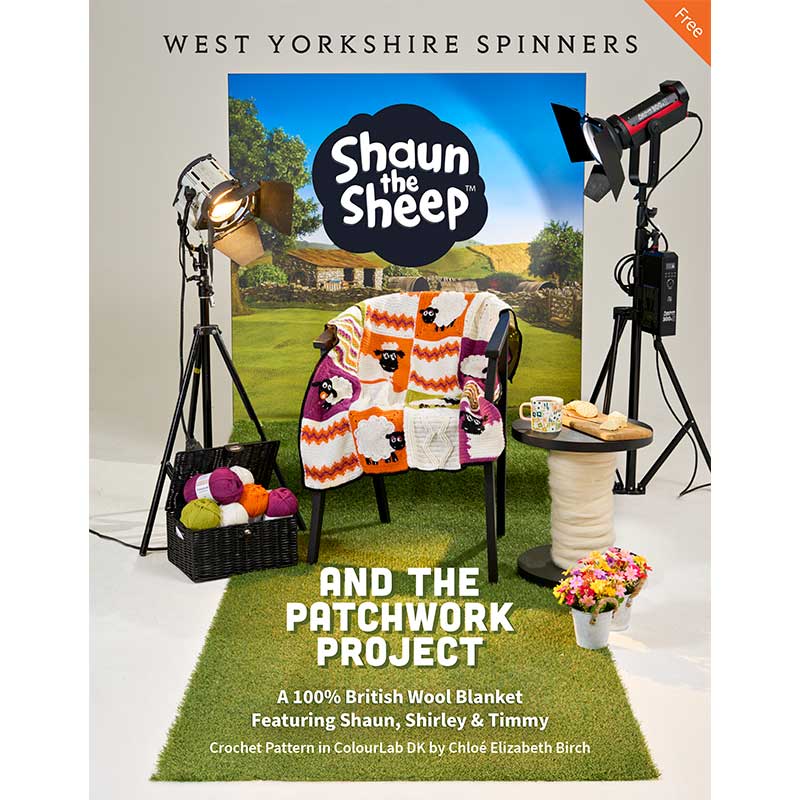 Buy Shaun the Sheep Crochet Blanket Colour Pack in West Yorkshire