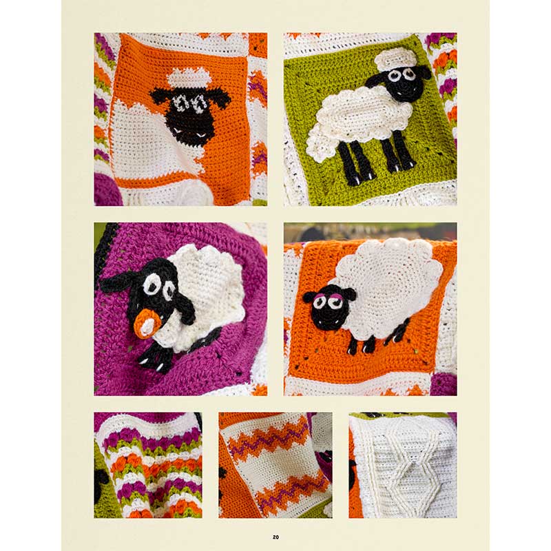Buy Shaun the Sheep Crochet Blanket Colour Pack in West Yorkshire