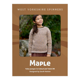 Maple Yoke Jumper in West Yorkshire Spinners ColourLab Twist Dk - Digital Version WYS1000556
