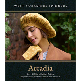 Arcadia Beret & Mitten in West Yorkshire Spinners Morris Dk