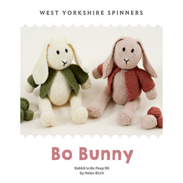 Bo Bunny Rabbit in West Yorkshire Spinners Bo Peep Dk