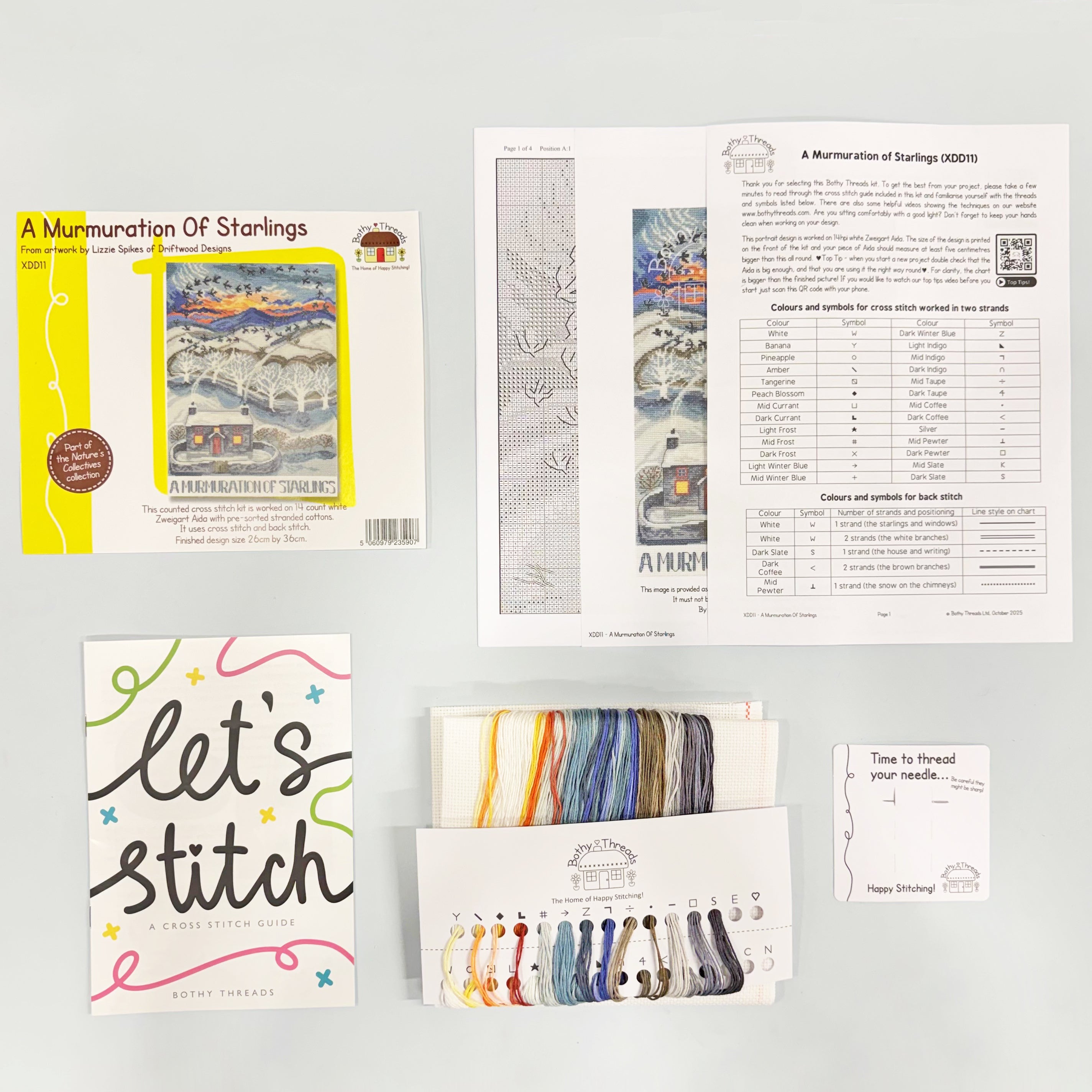 Cute Lovely Counted Cross Stitch Kit Bothy Threads... – Vicedeal - View #5